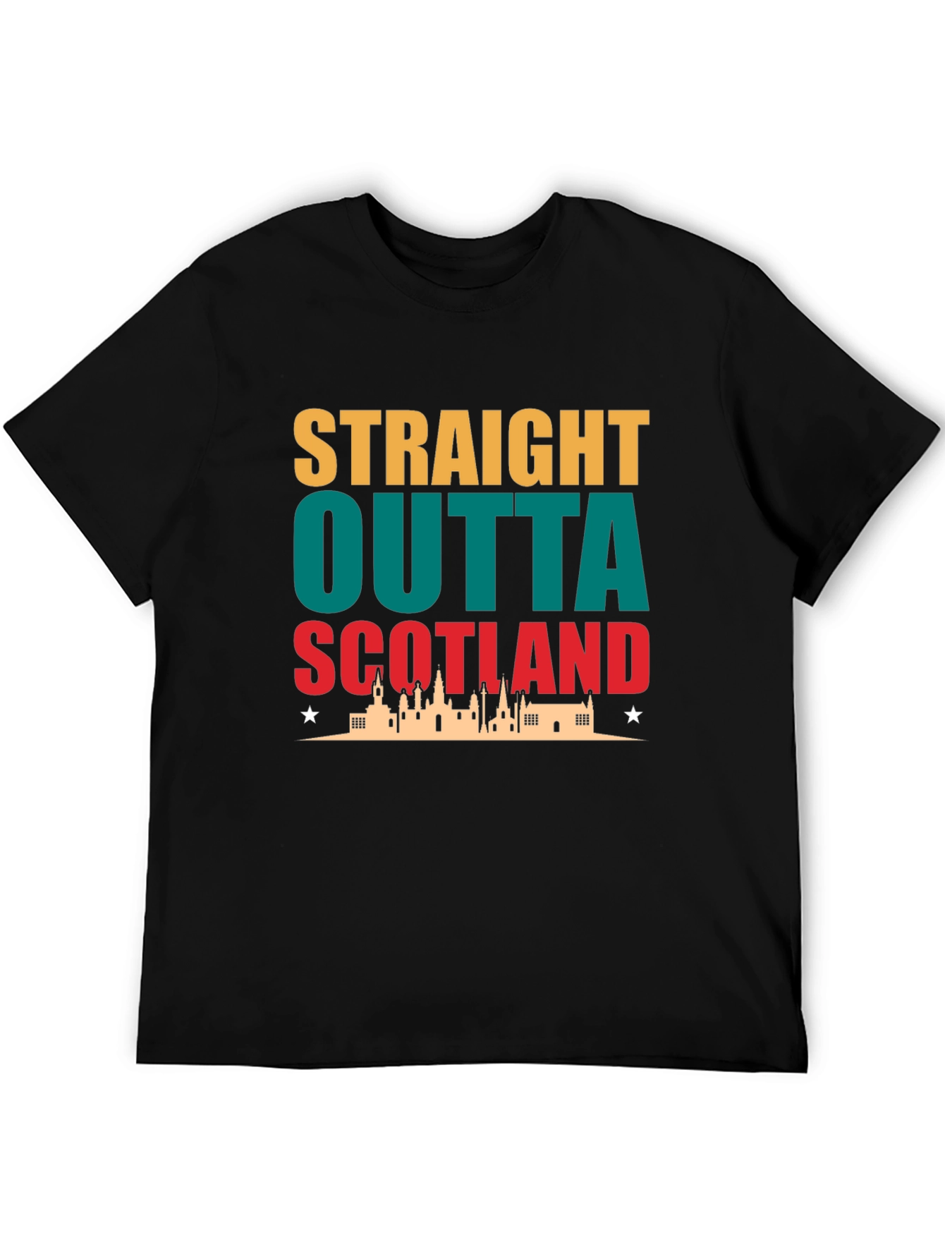 Straight Outta Scotland Graphic T-Shirt