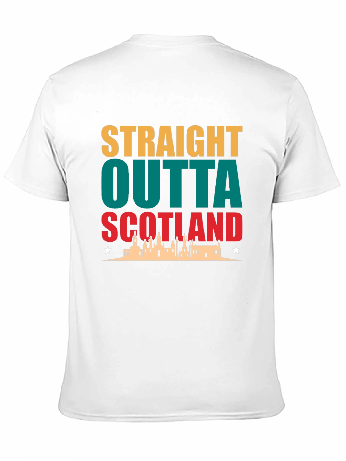Straight Outta Scotland Graphic T-Shirt