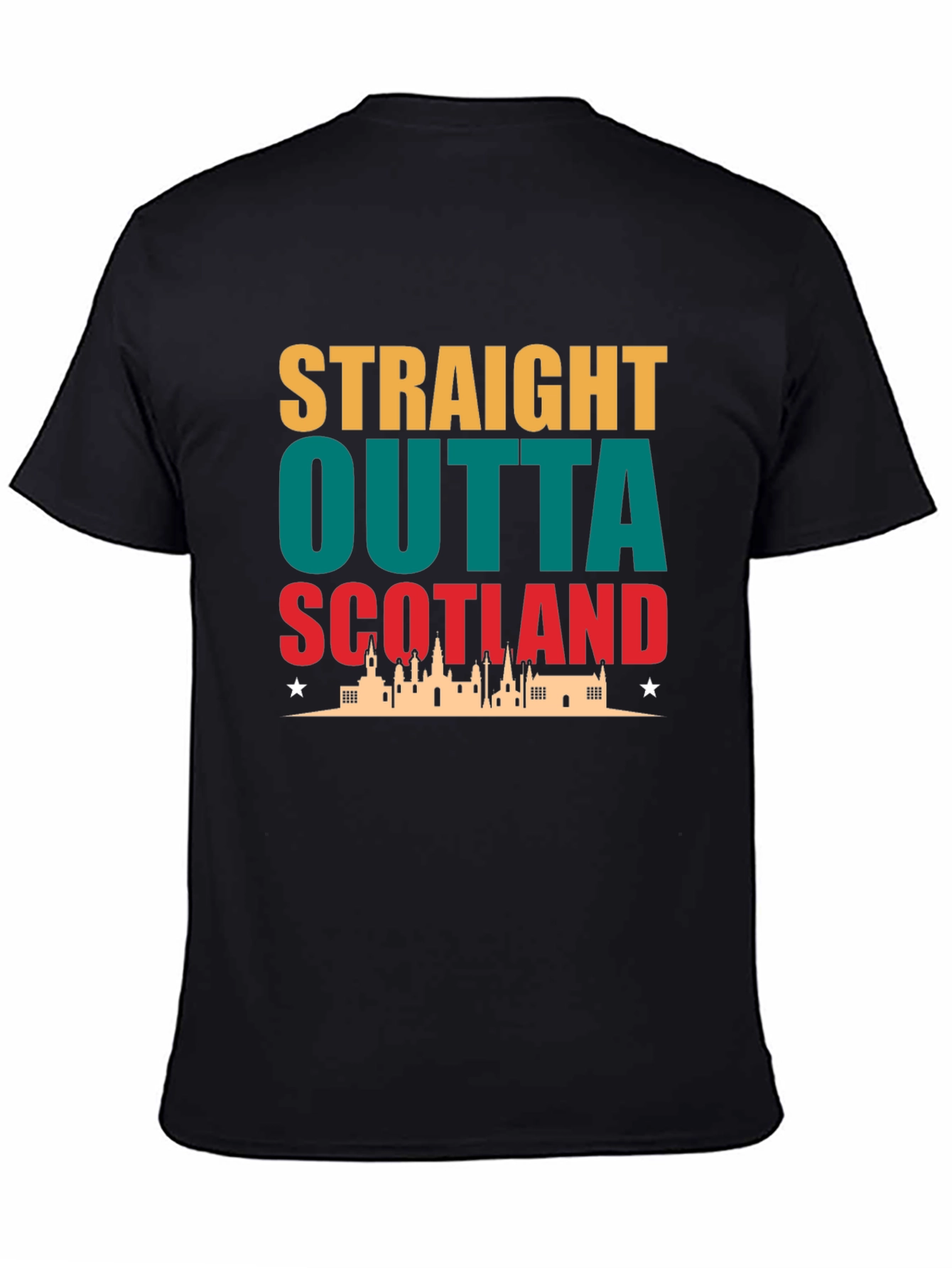 Straight Outta Scotland Graphic T-Shirt