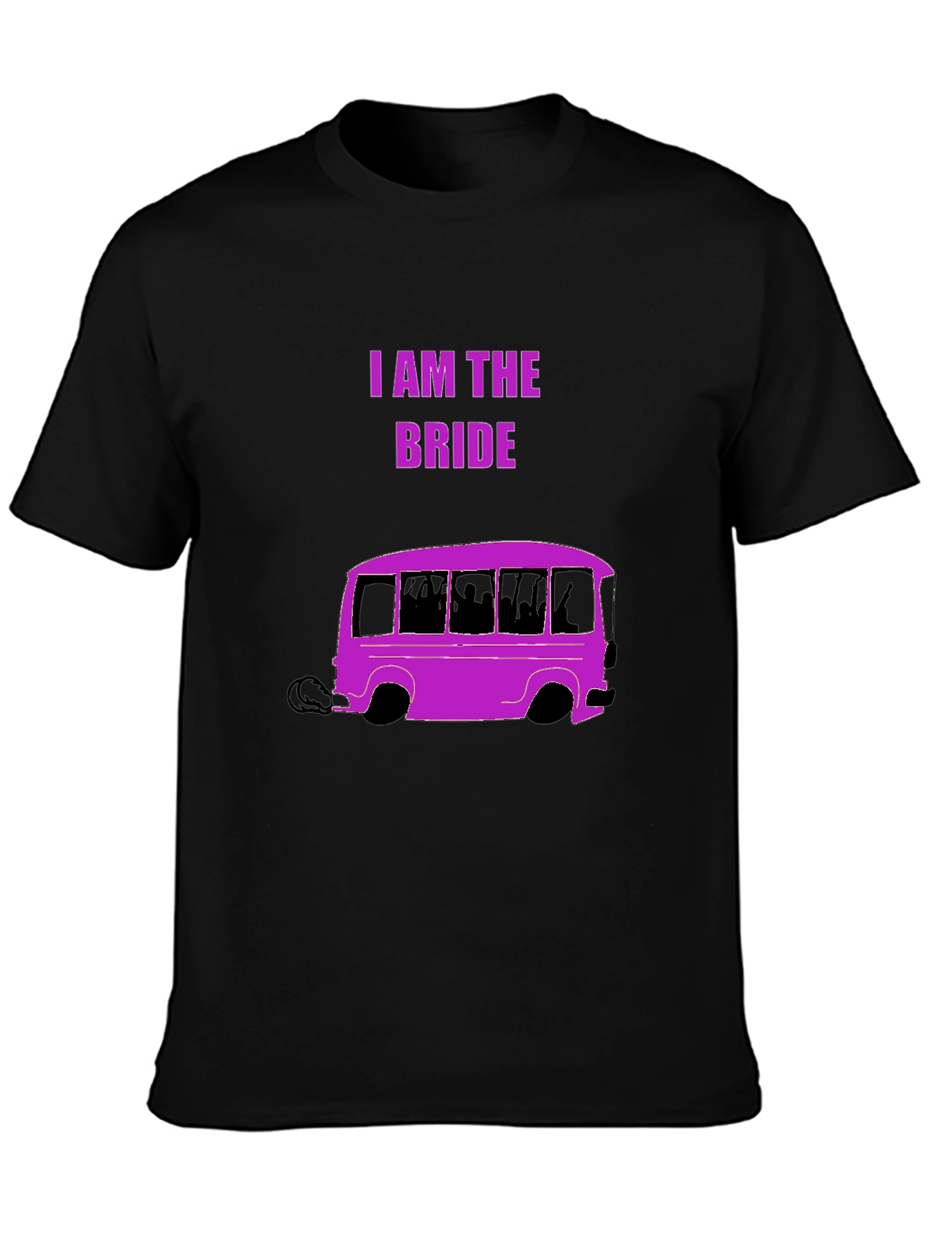I Am The Bride Party Bus T-Shirt