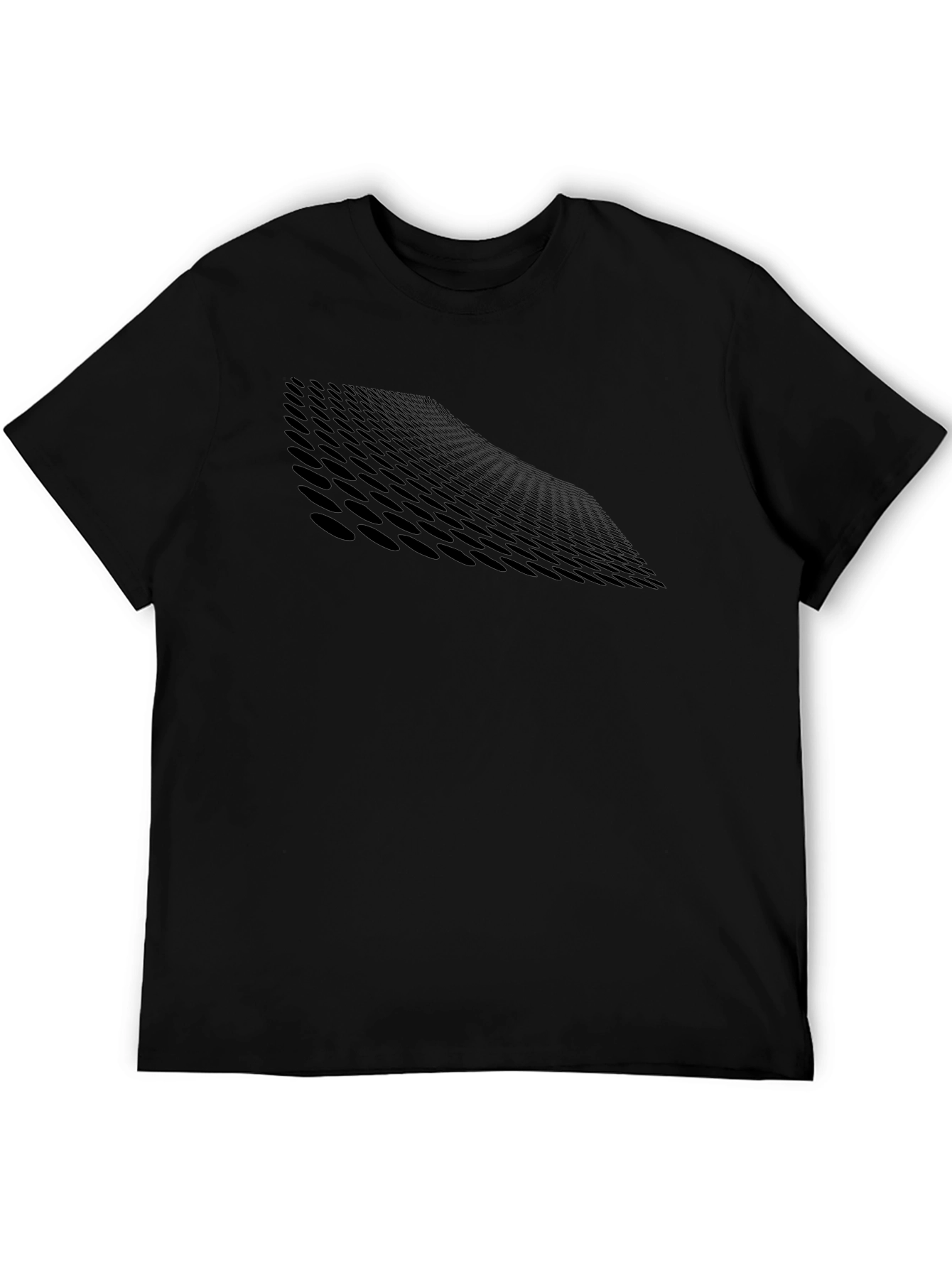 Modern Illusion Black T-Shirt