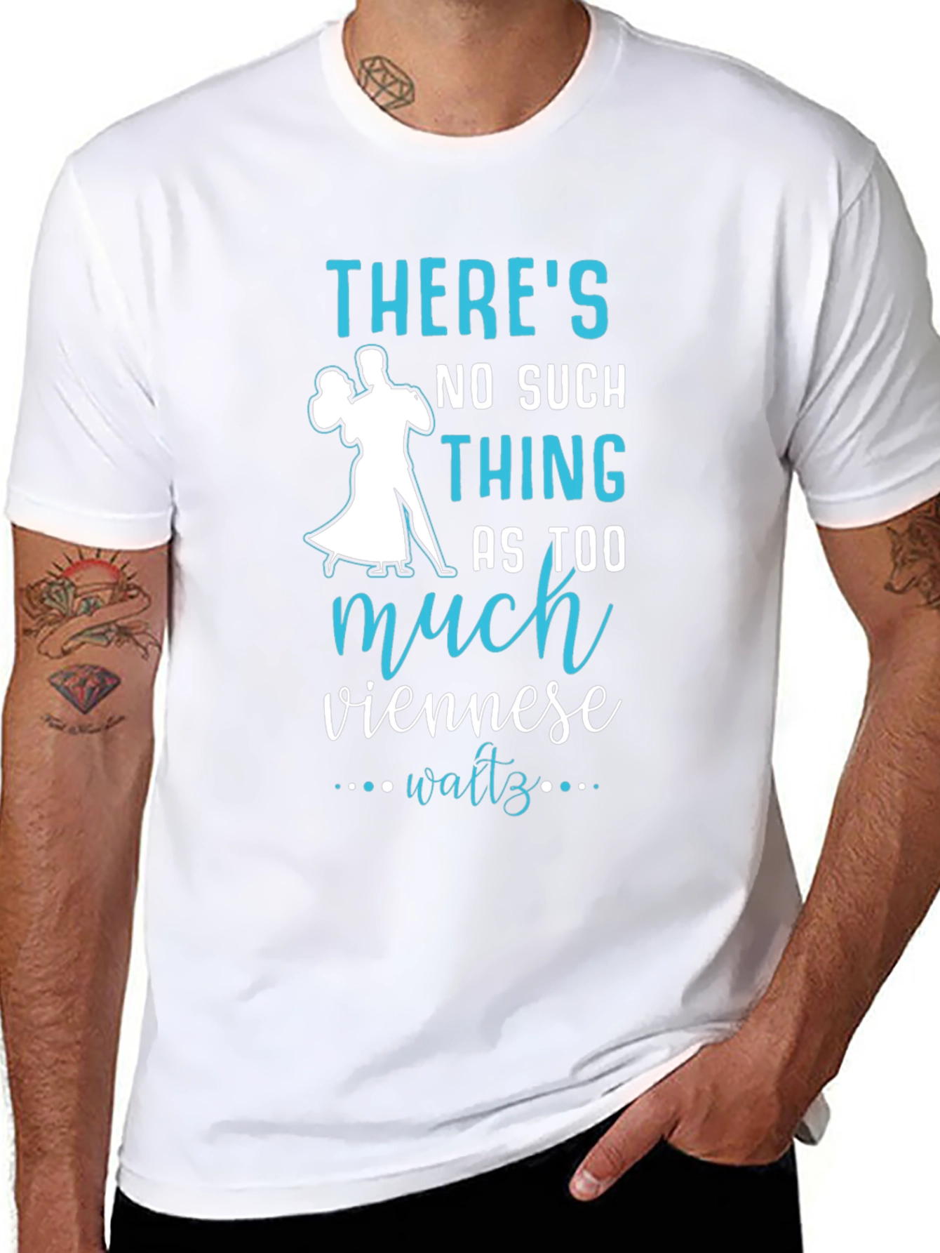 Viennese Waltz Graphic T-Shirt - Dance Lover Tee