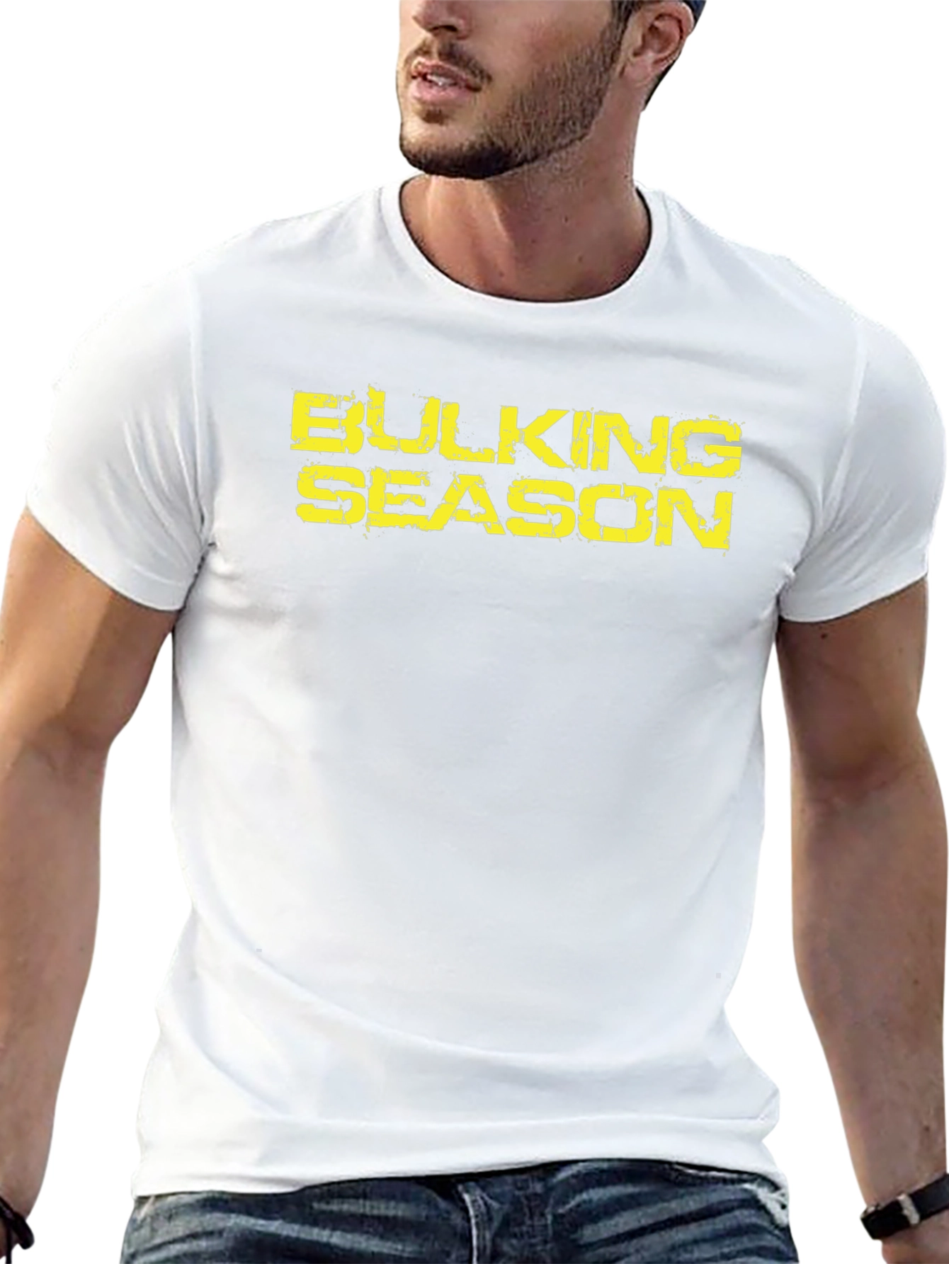 Bulking Season Graphic Tee - Gym Fitness Apparel