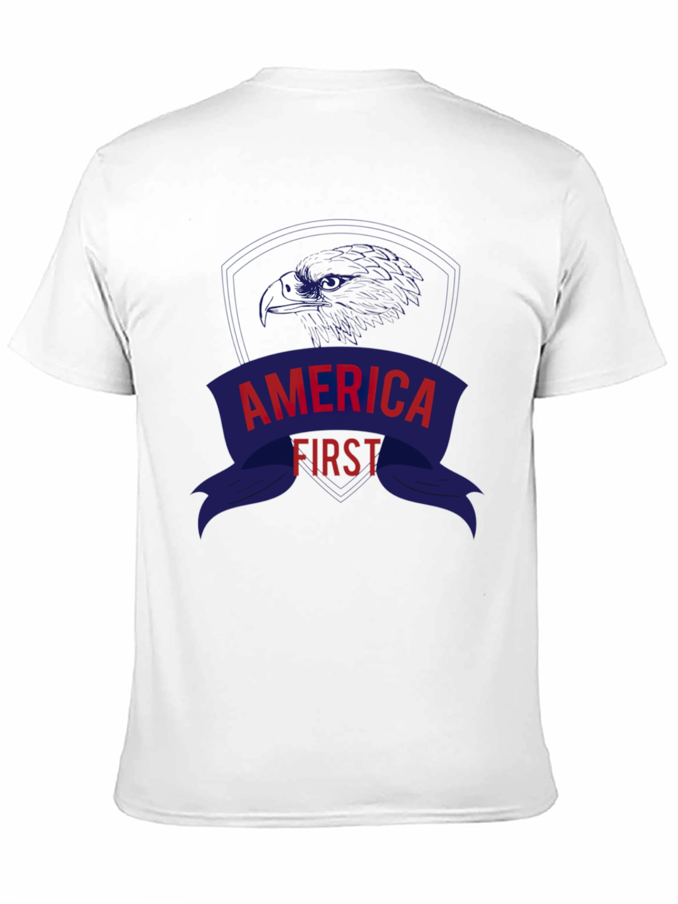 America First Eagle Graphic T-Shirt