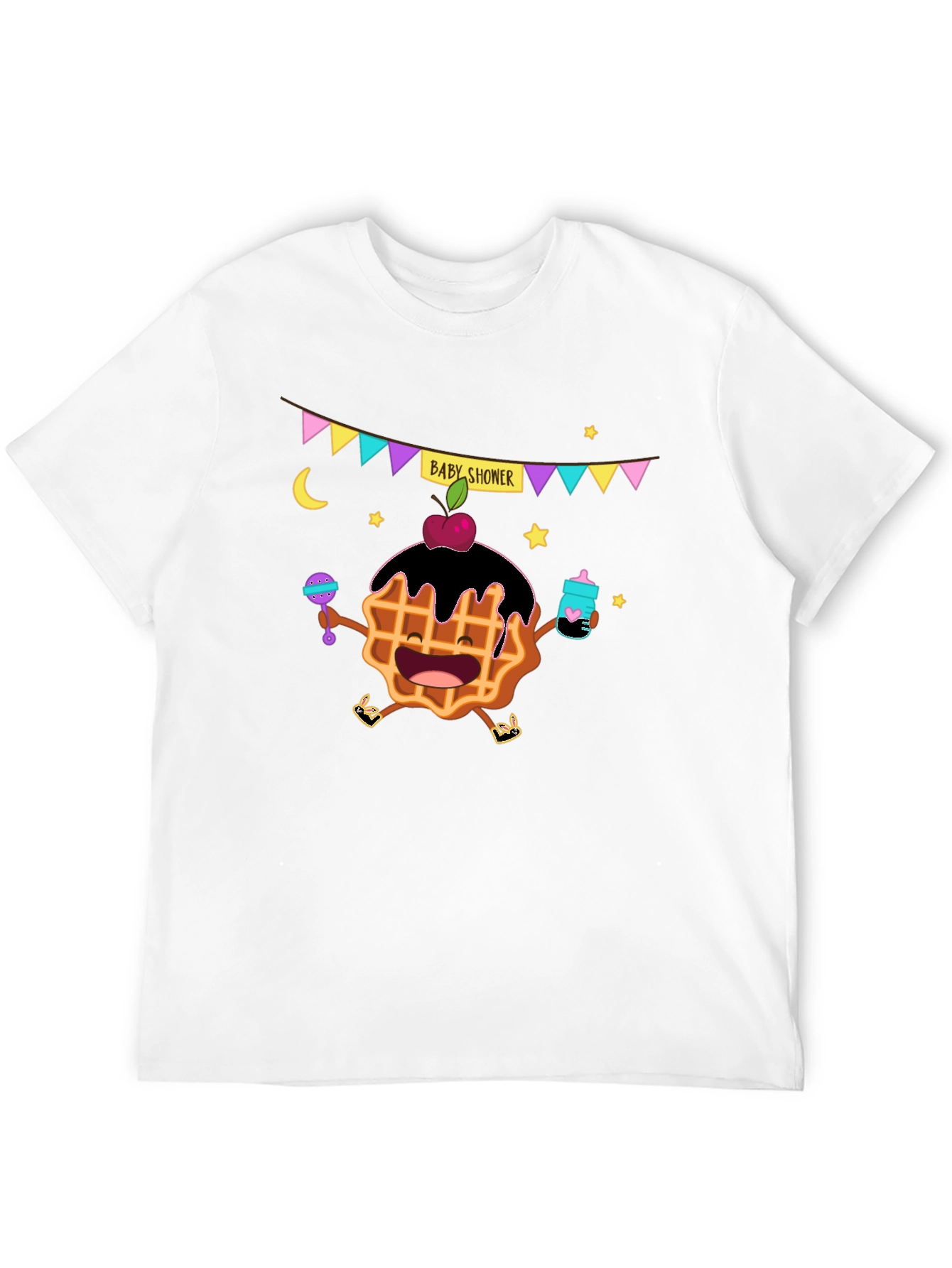 Baby Shower Waffle T-Shirt