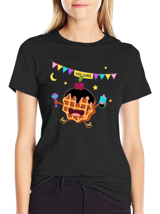 Baby Shower Waffle T-Shirt
