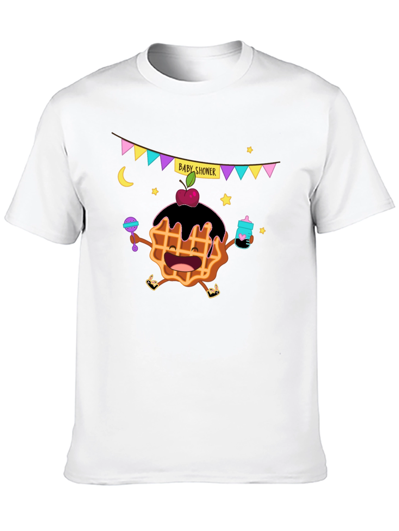 Baby Shower Waffle T-Shirt