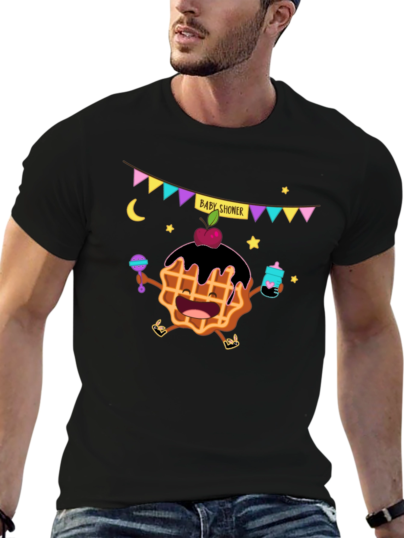 Baby Shower Waffle T-Shirt
