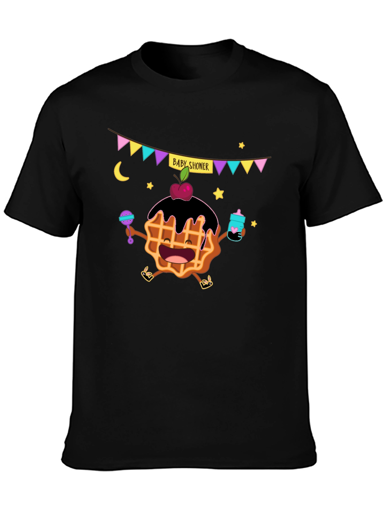 Baby Shower Waffle T-Shirt