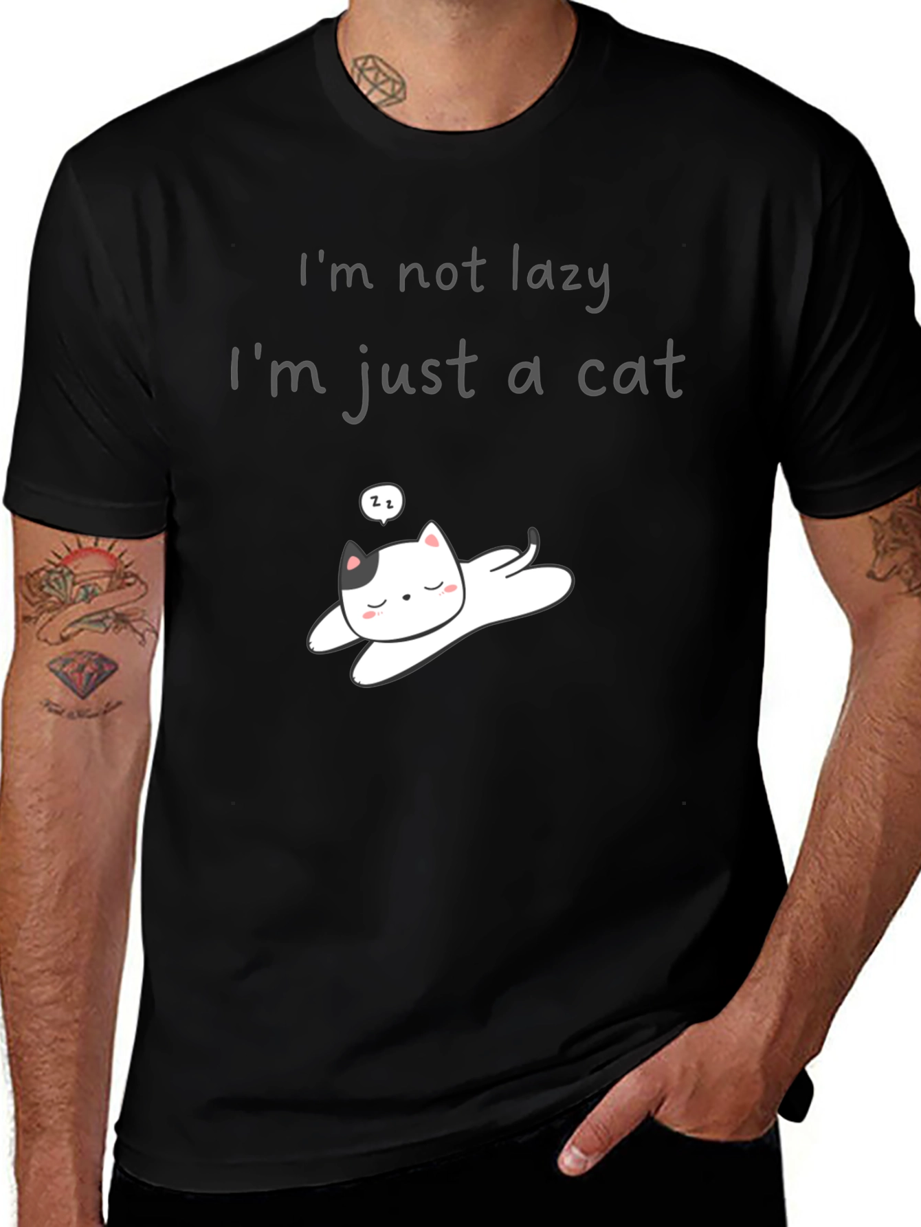 Im Not Lazy Just A Cat T-Shirt