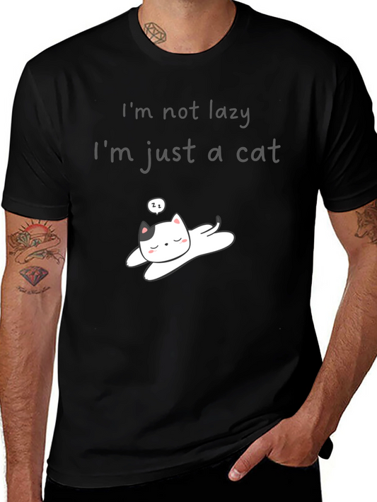 Im Not Lazy Just A Cat T-Shirt