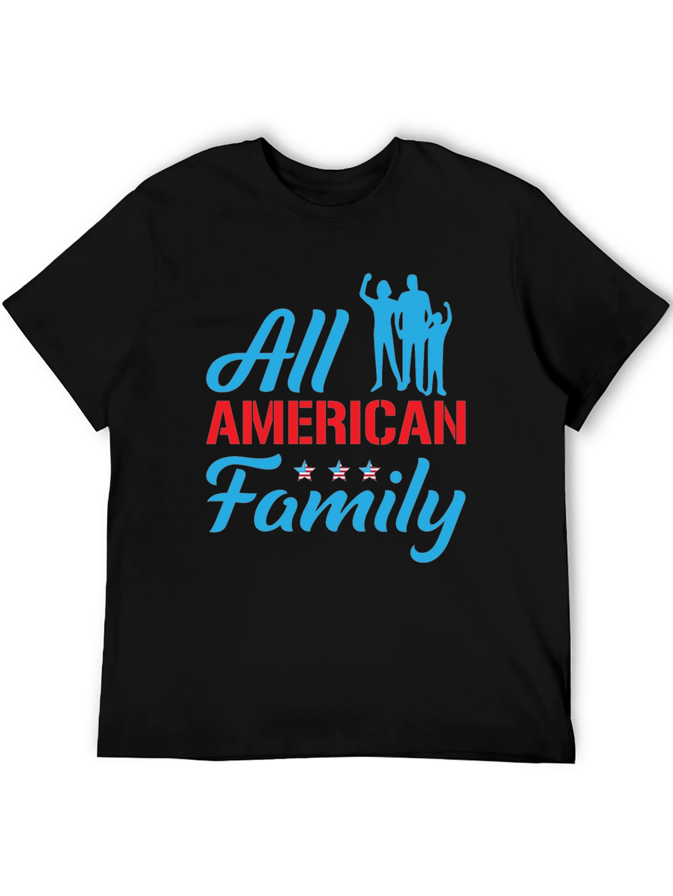 All American Family Graphic Tee - Patriotic Pride