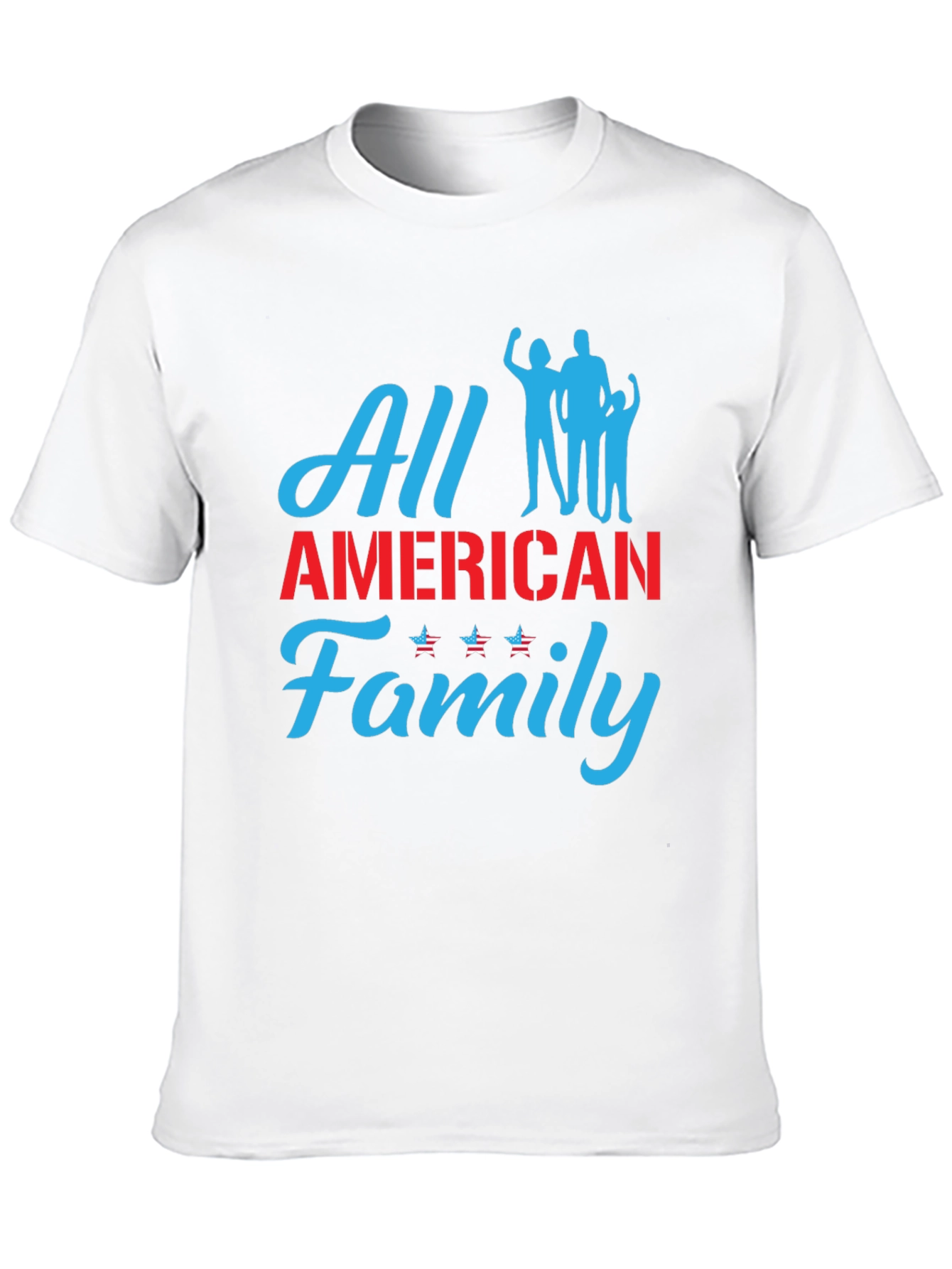 All American Family Graphic Tee - Patriotic Pride