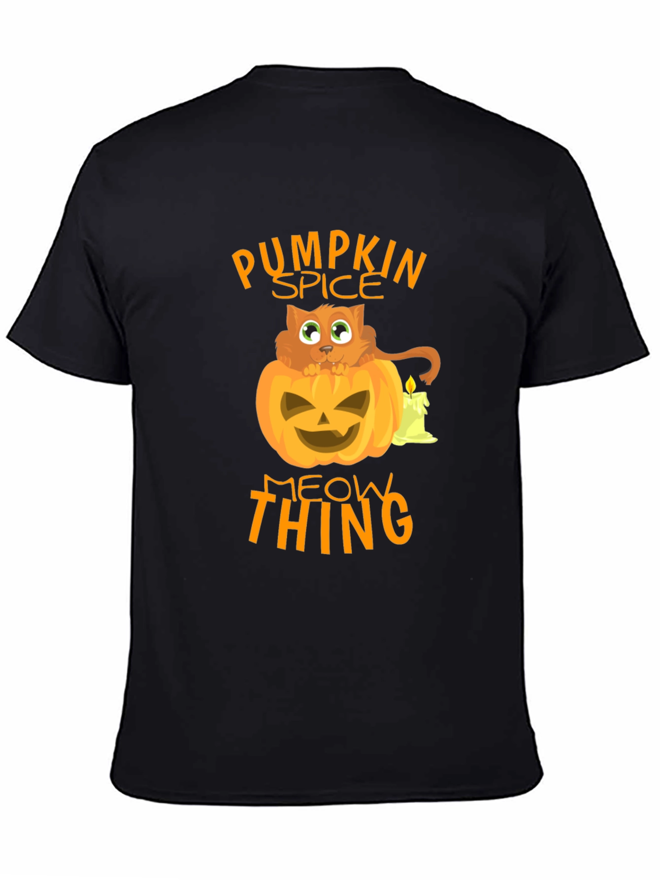 Pumpkin Spice Meow Thing Halloween T-Shirt