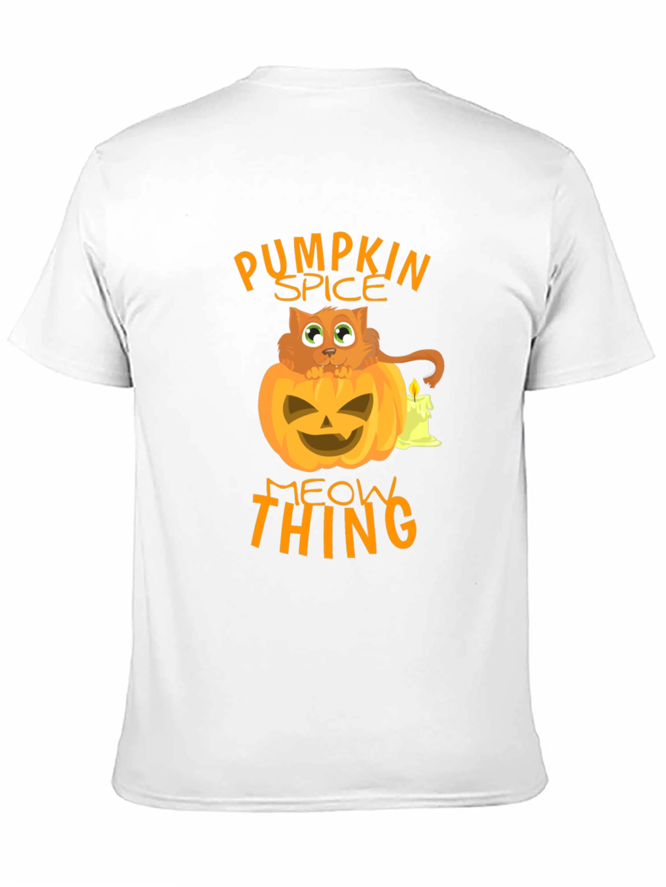 Pumpkin Spice Meow Thing Halloween T-Shirt