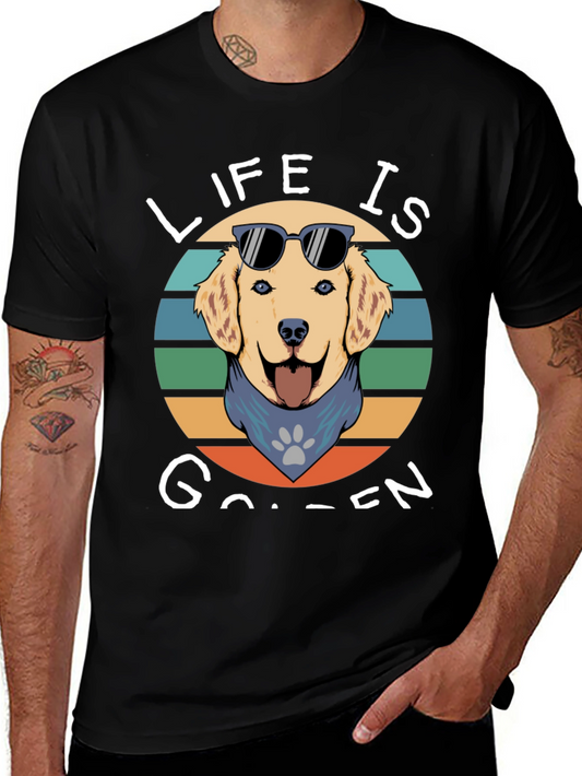 Life is Golden Dog T-Shirt