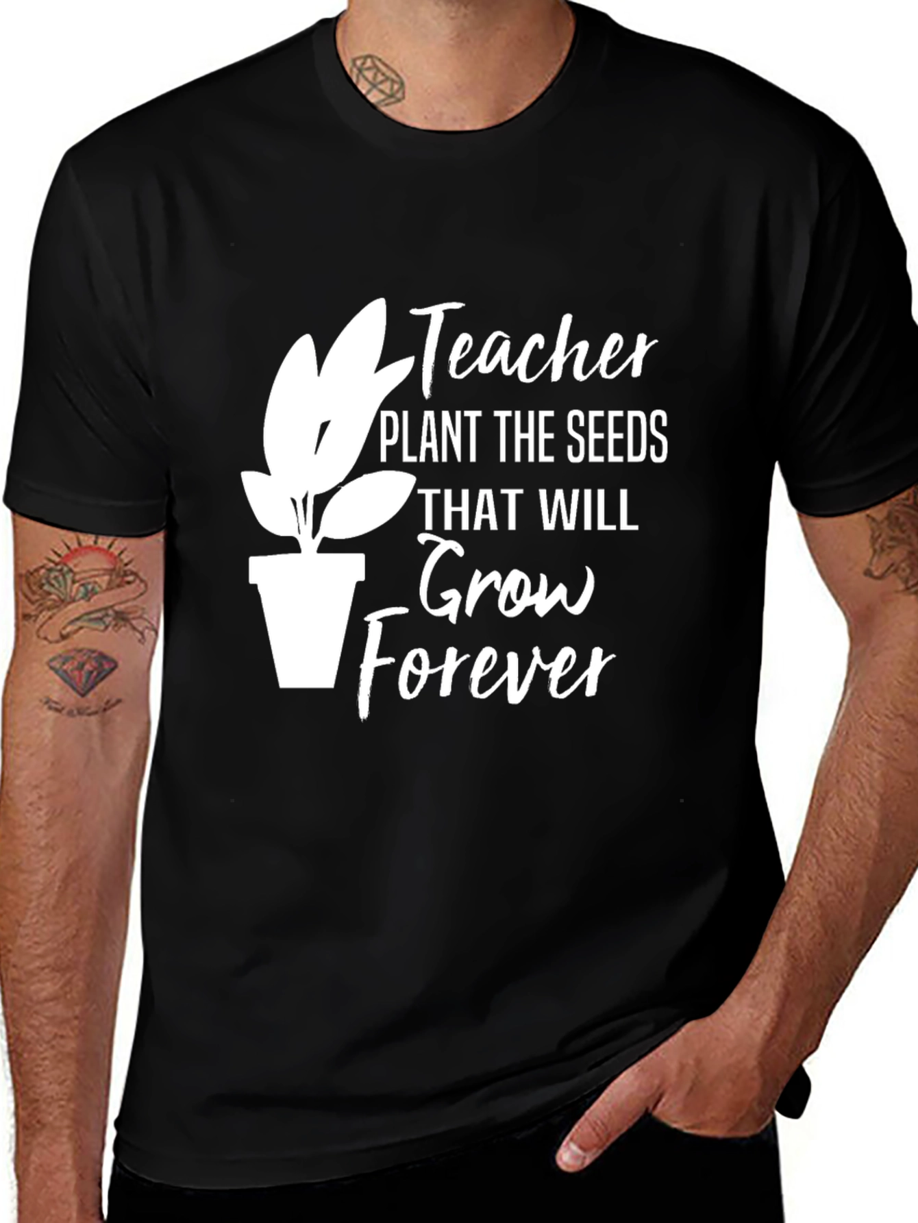 Teacher Plant Seeds T-Shirt