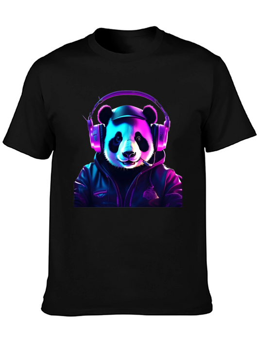 Cool Panda DJ T-Shirt