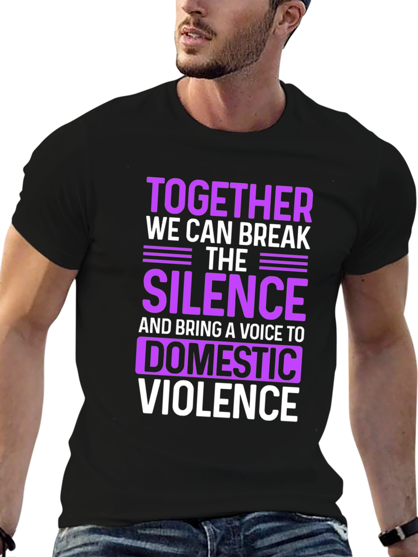 Break the Silence Domestic Violence Awareness T-Shirt