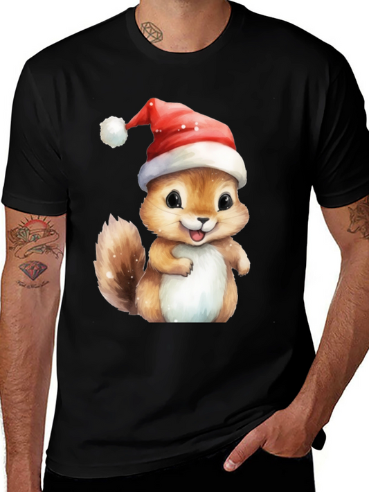 Festive Squirrel T-Shirt