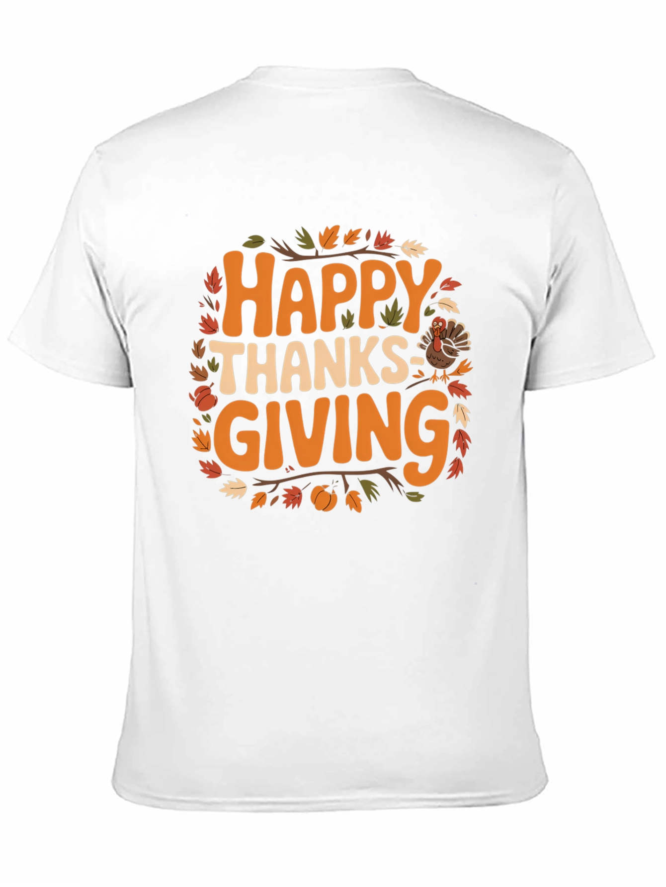 Happy Thanksgiving T-Shirt: Fall Holiday Graphic Tee