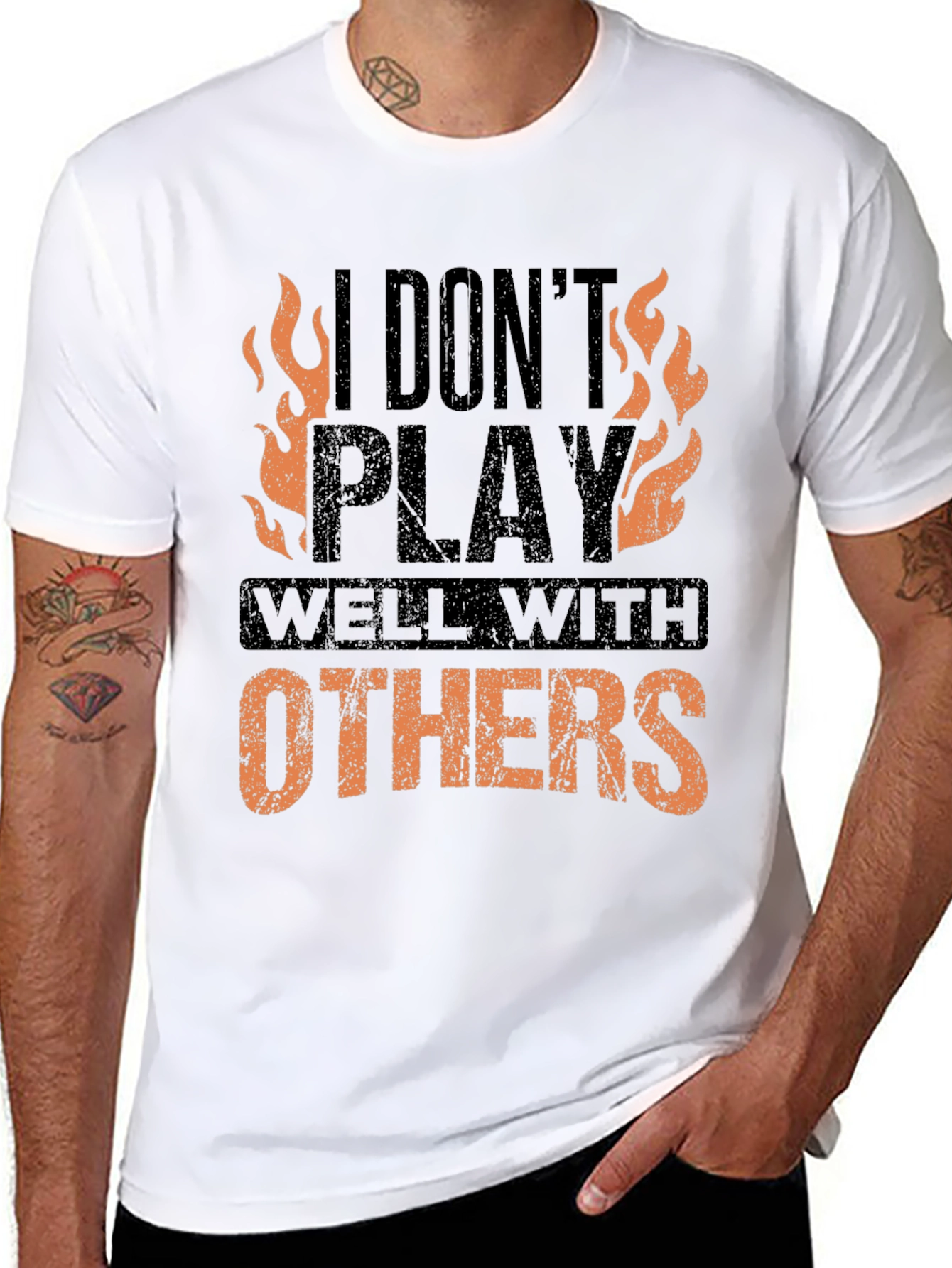 I Dont Play Well With Others Graphic Tee