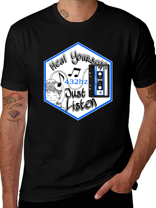 Heal Yourself T-Shirt 432hz Meditation Music Tee