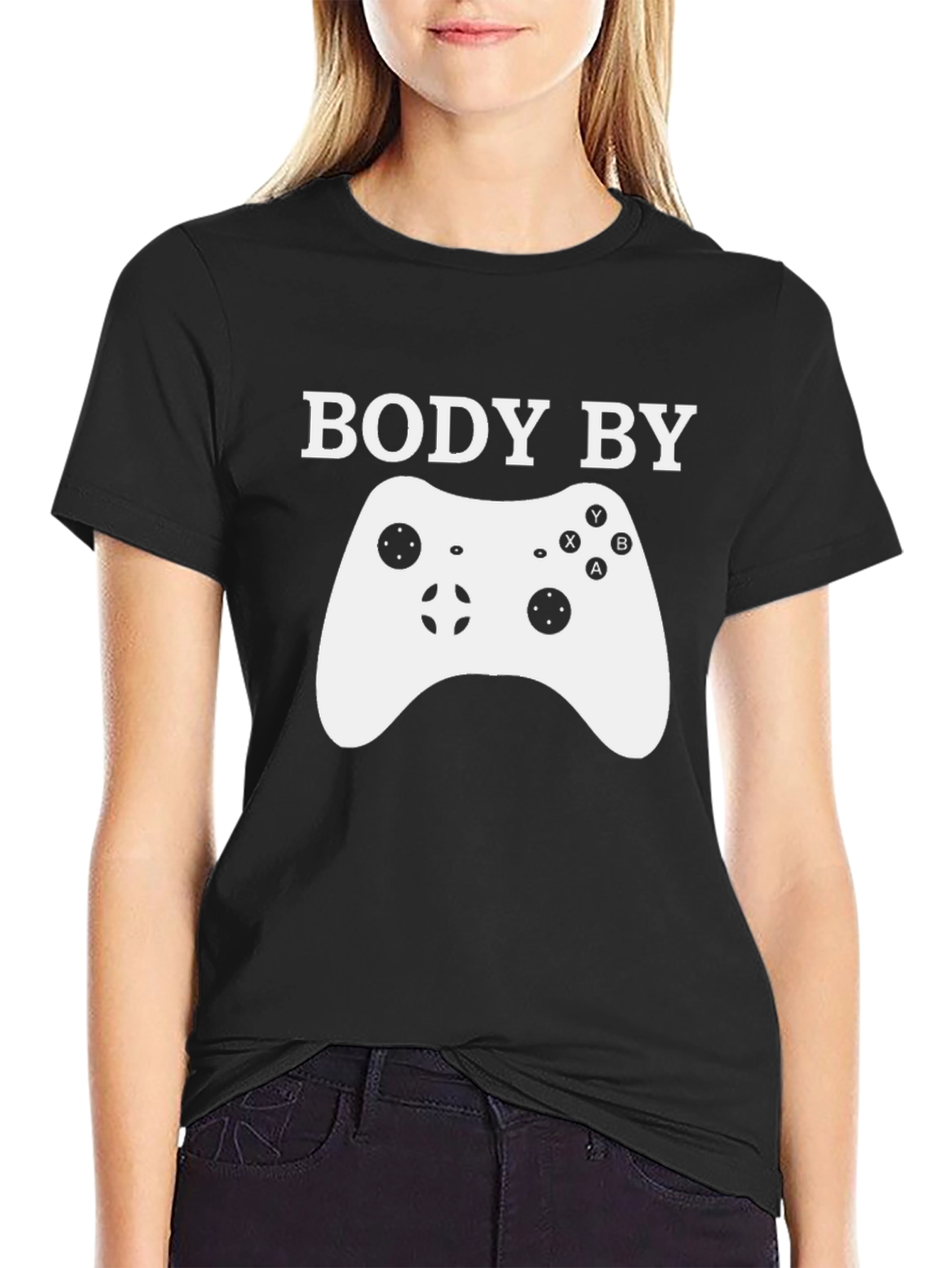 Body By Video Games T-Shirt - Gamer Style