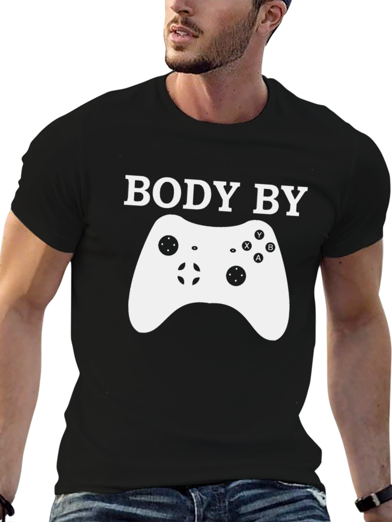 Body By Video Games T-Shirt - Gamer Style