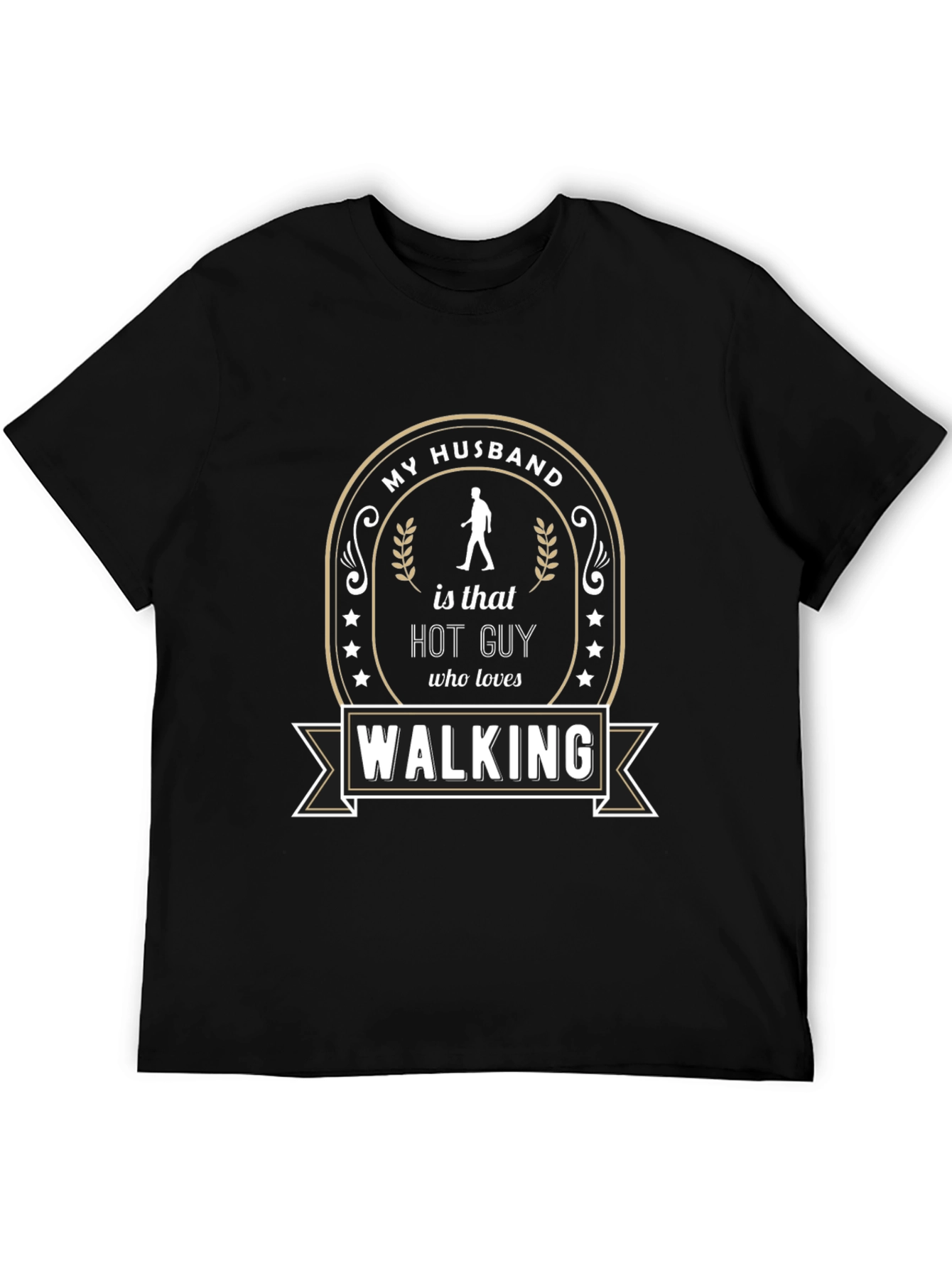 Funny Husband Walking T-Shirt