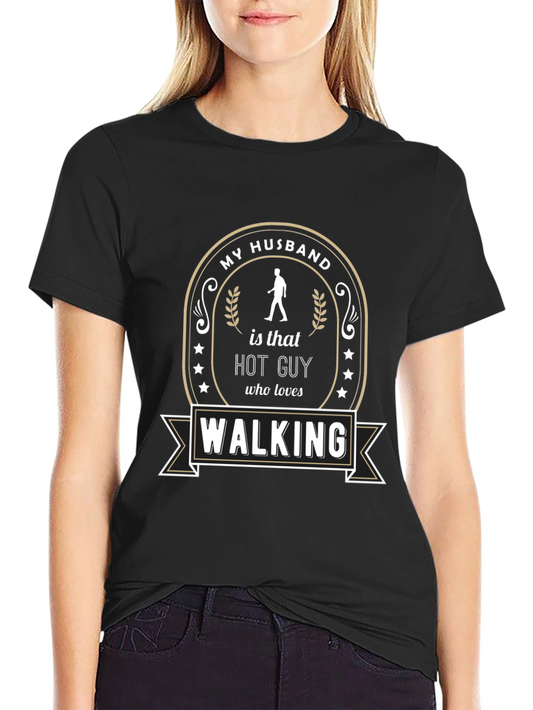 Funny Husband Walking T-Shirt