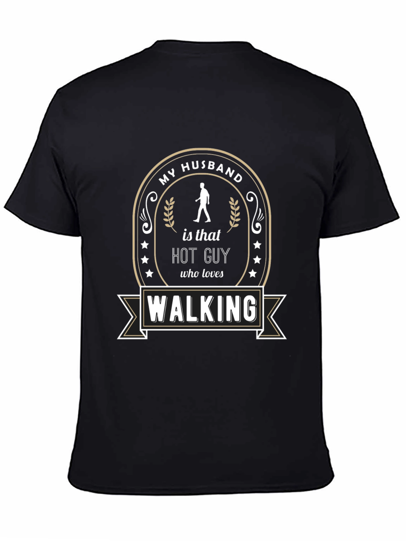 Funny Husband Walking T-Shirt
