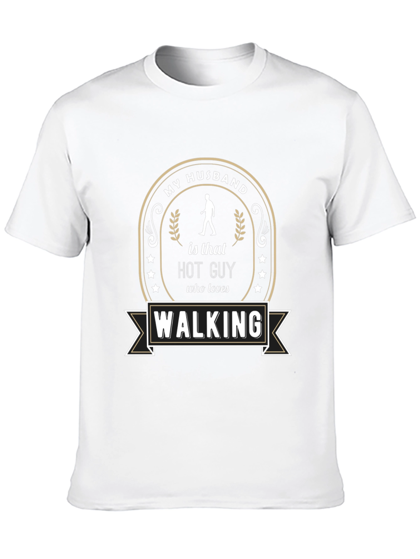 Funny Husband Walking T-Shirt