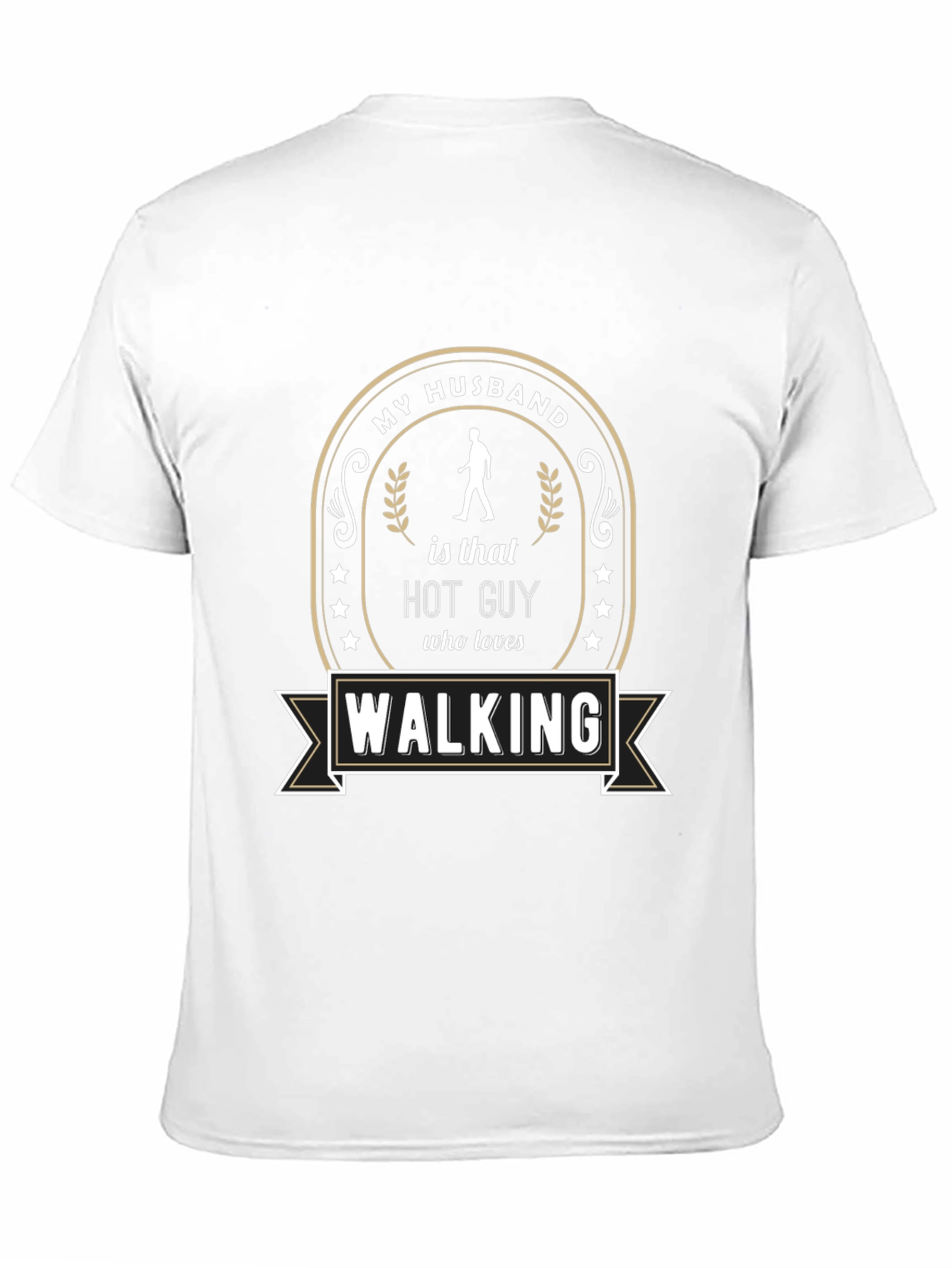 Funny Husband Walking T-Shirt