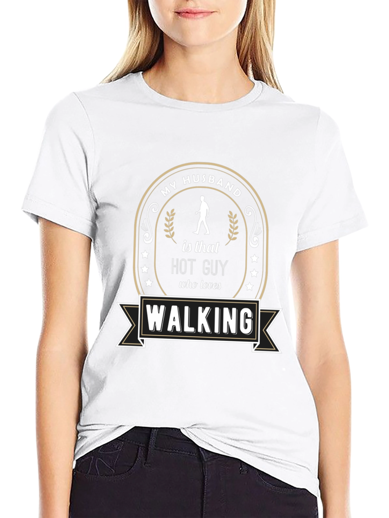 Funny Husband Walking T-Shirt