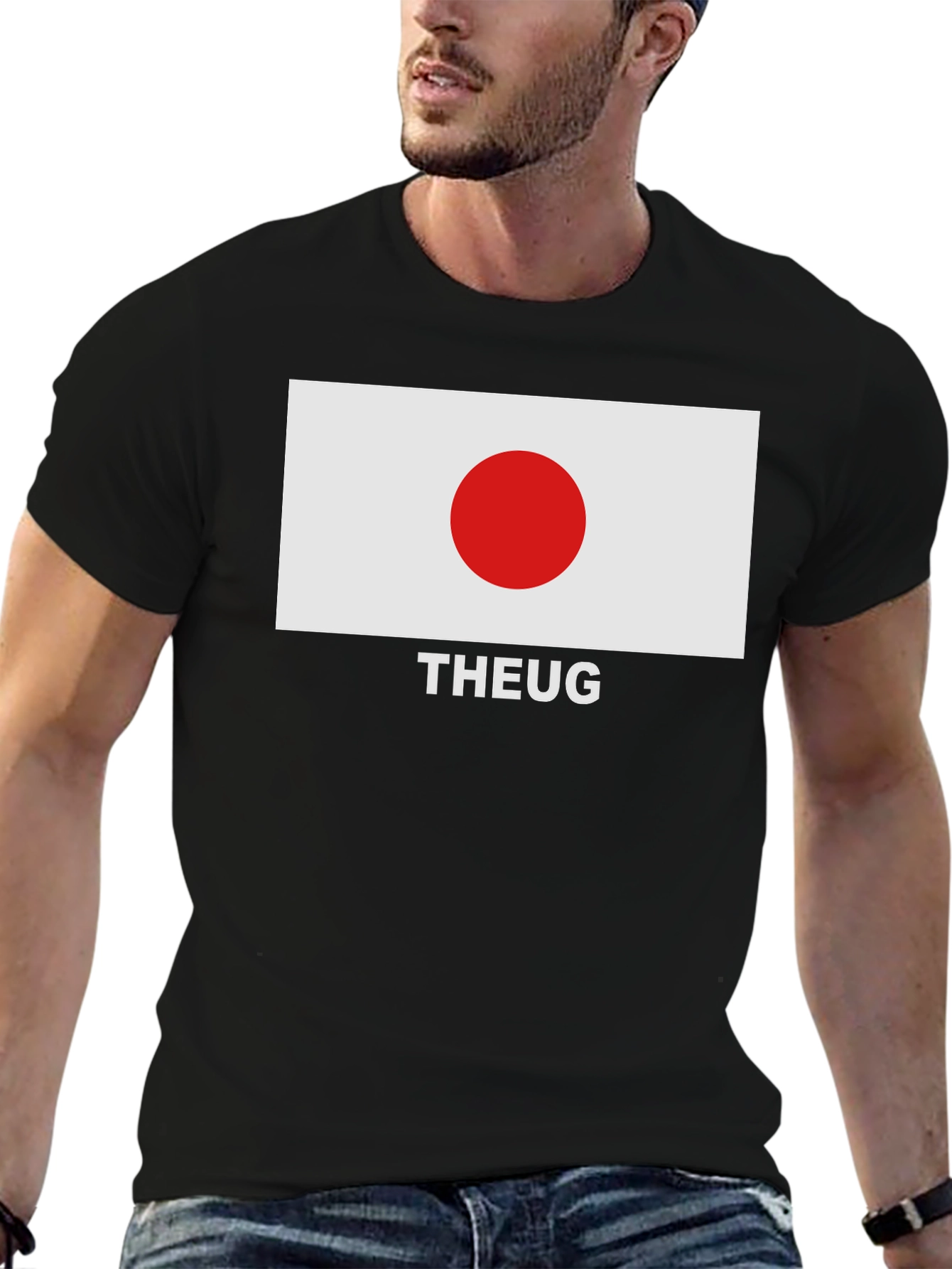 Theug Japan Flag T-Shirt - Graphic Tee