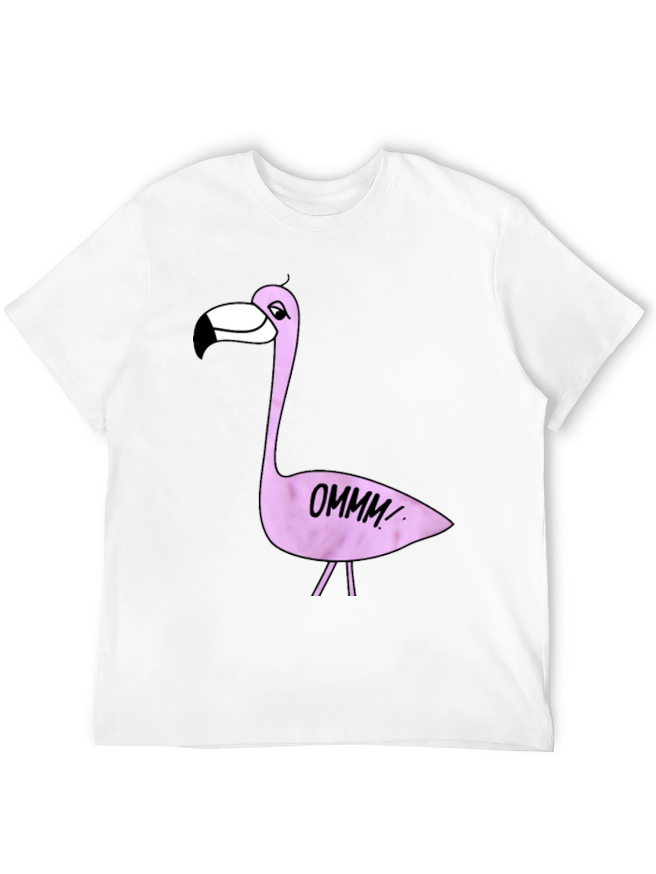 Fun Flamingo T-Shirt - OMMM Yoga Graphic Tee