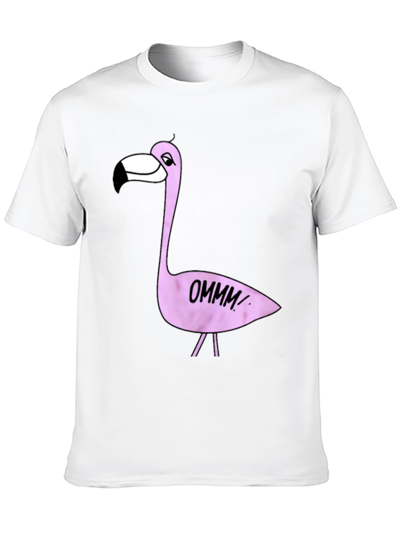 Fun Flamingo T-Shirt - OMMM Yoga Graphic Tee