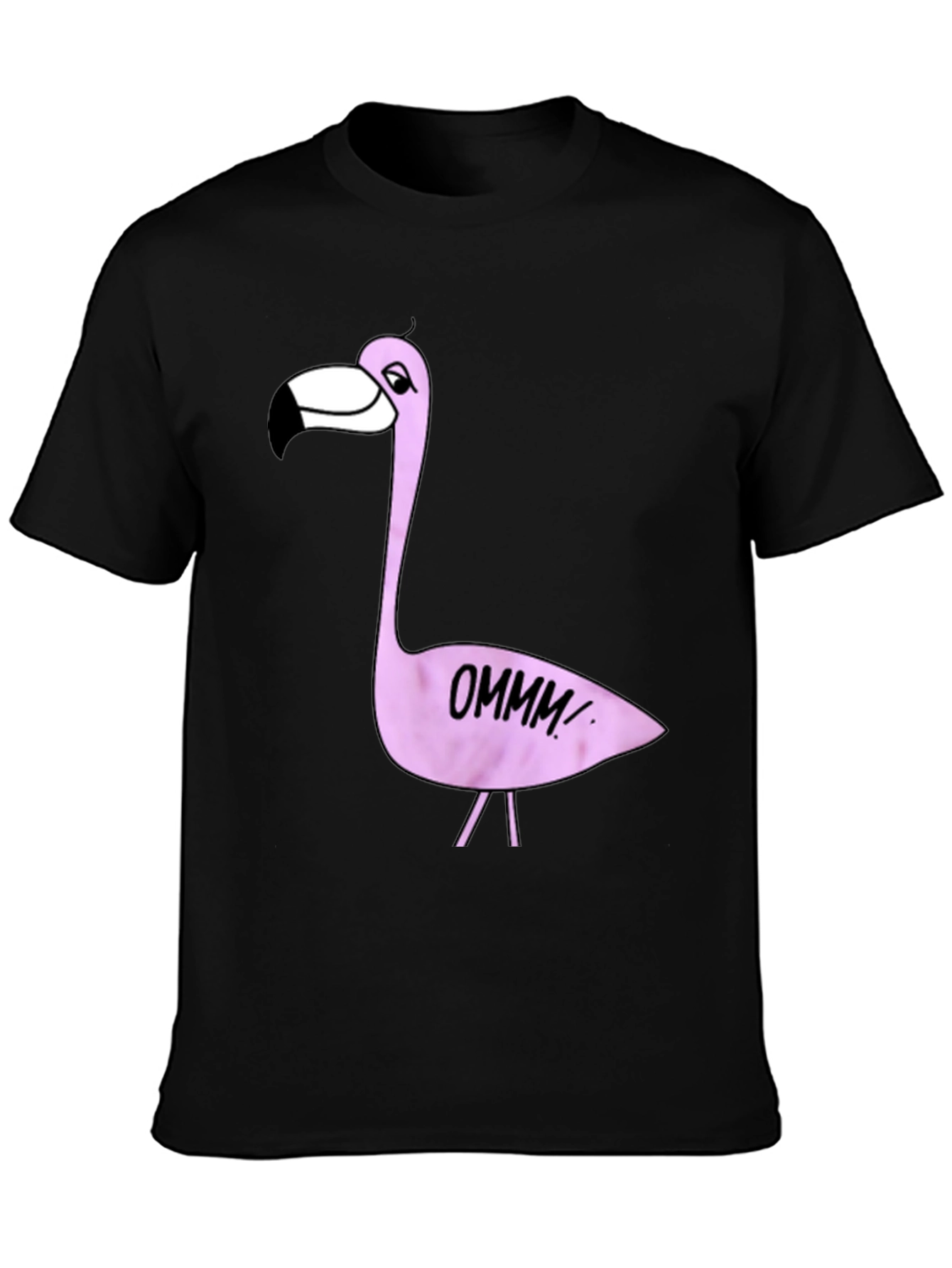 Fun Flamingo T-Shirt - OMMM Yoga Graphic Tee