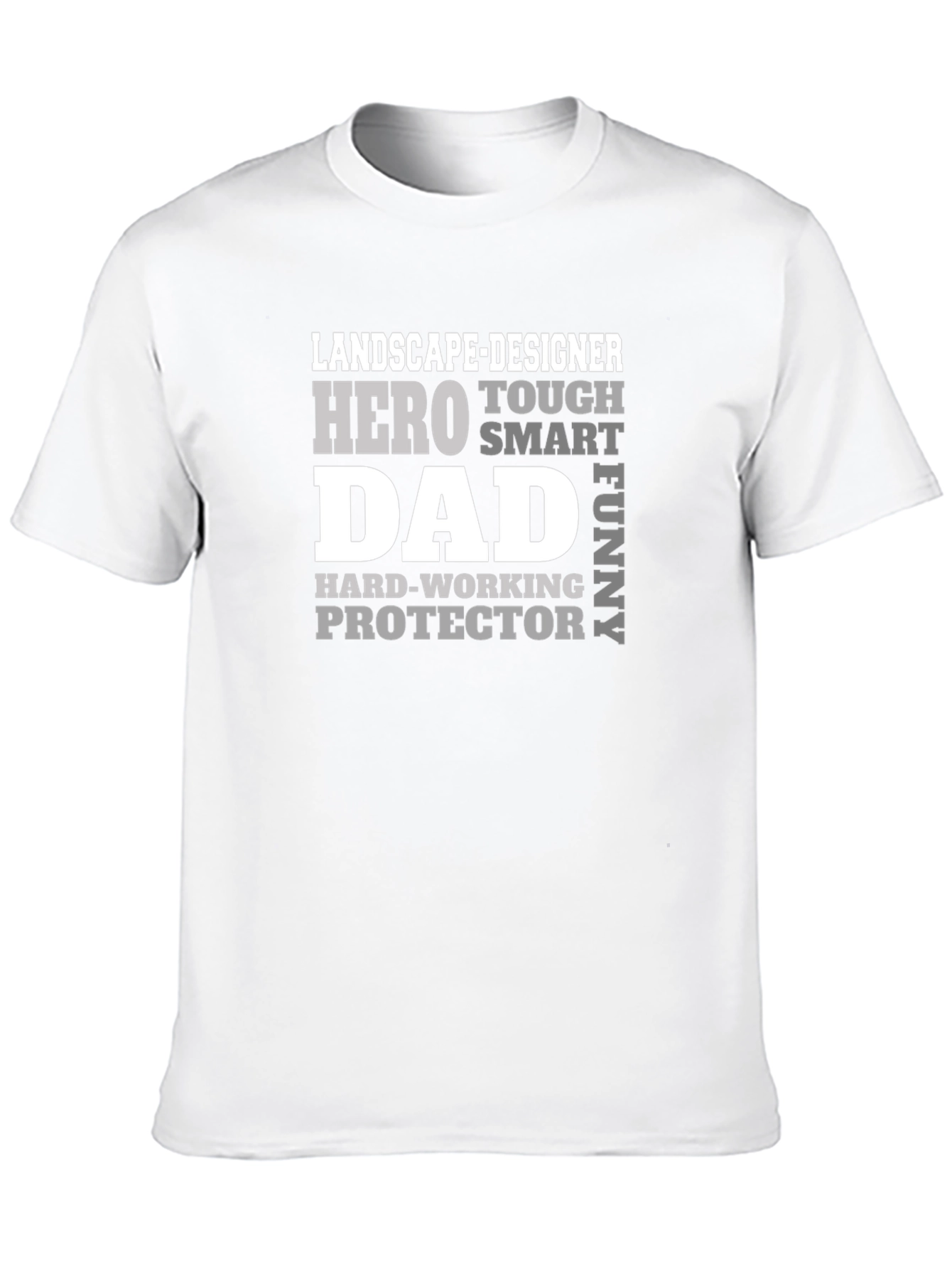 Landscape Designer Dad T-Shirt - Hero Tough Funny