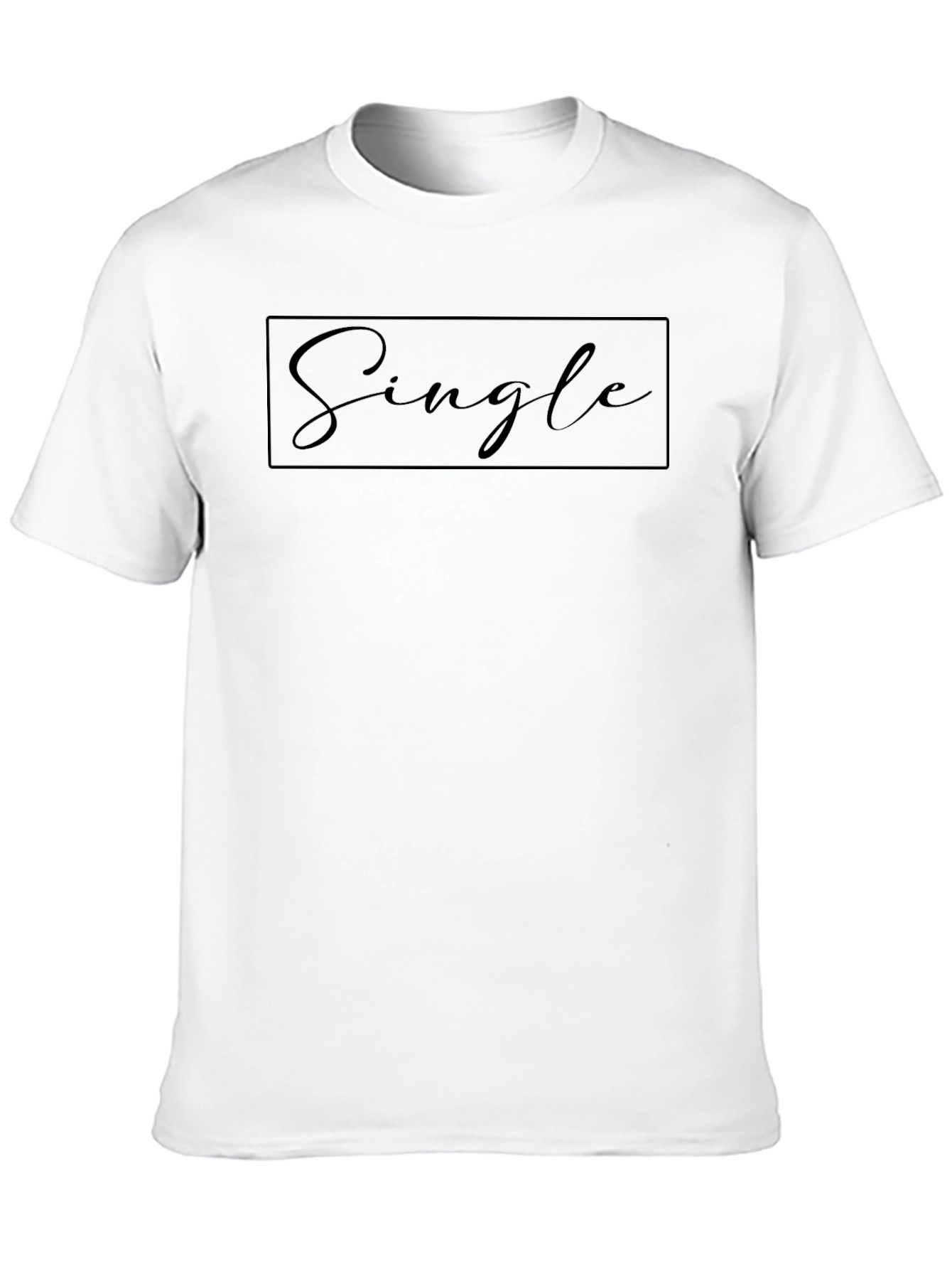 Single Graphic T-Shirt - Modern Casual Tee
