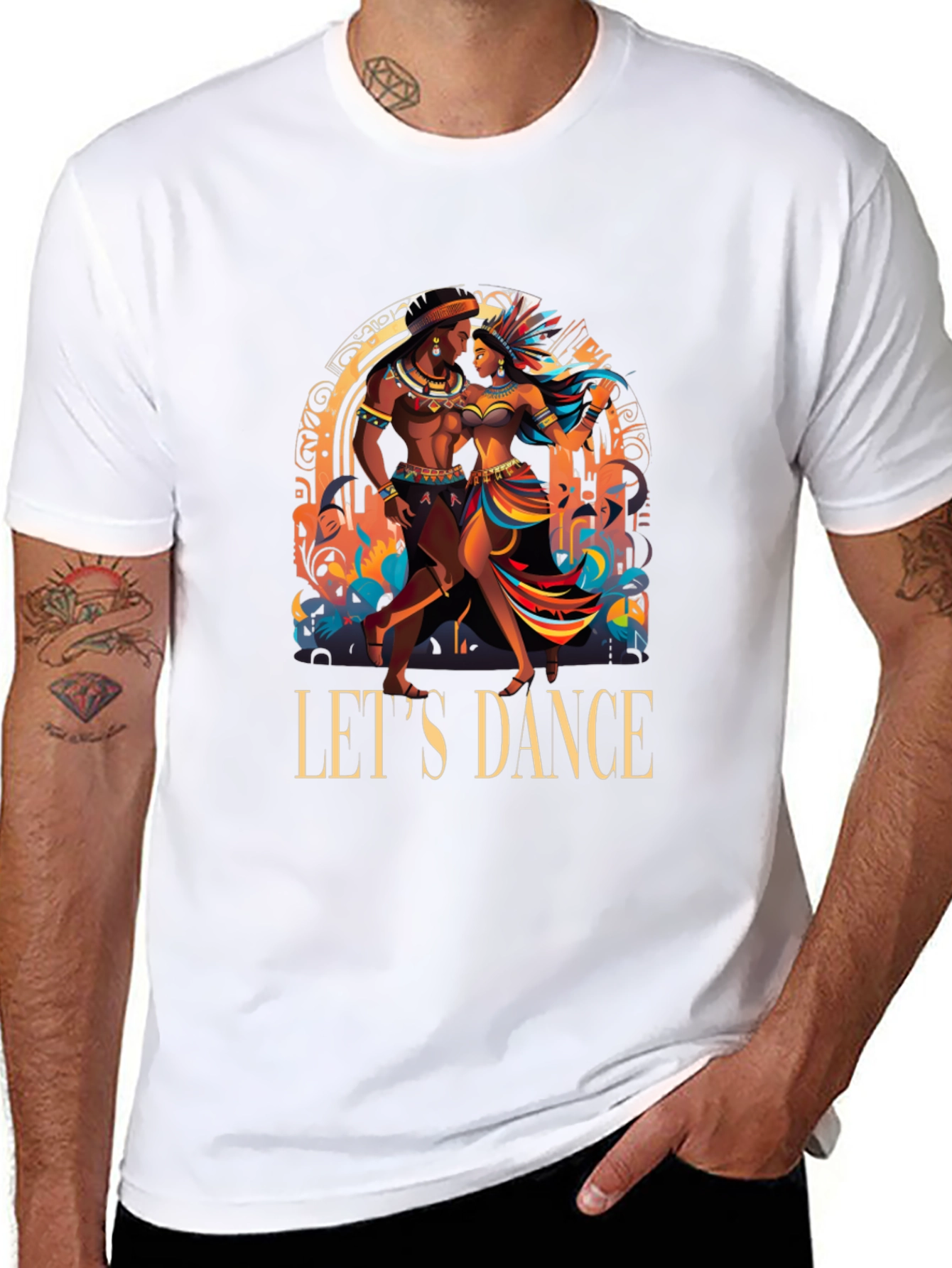 Lets Dance Graphic Print T-Shirt