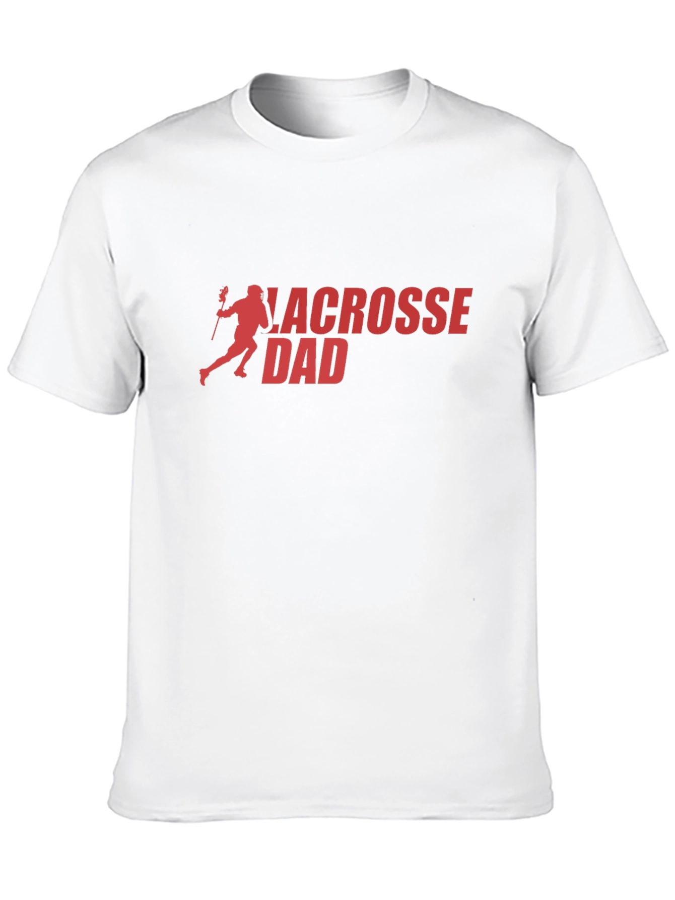 Lacrosse Dad Black T-Shirt - Sporty & Stylish