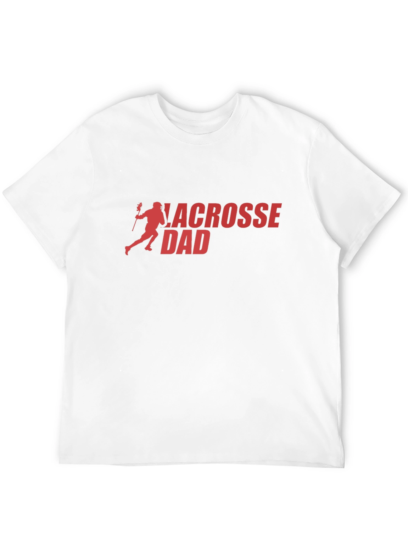 Lacrosse Dad Black T-Shirt - Sporty & Stylish