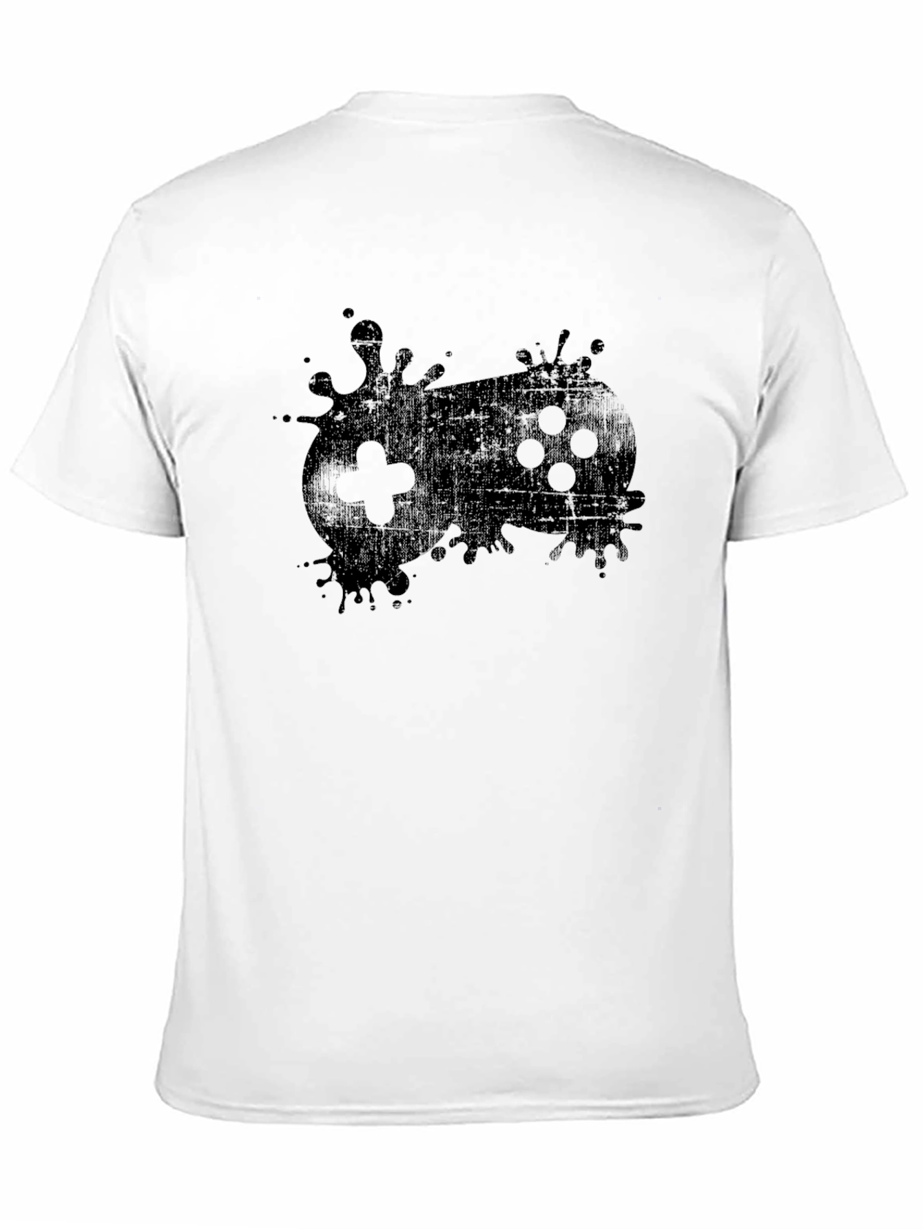 Gaming Controller Graphic Tee - Black