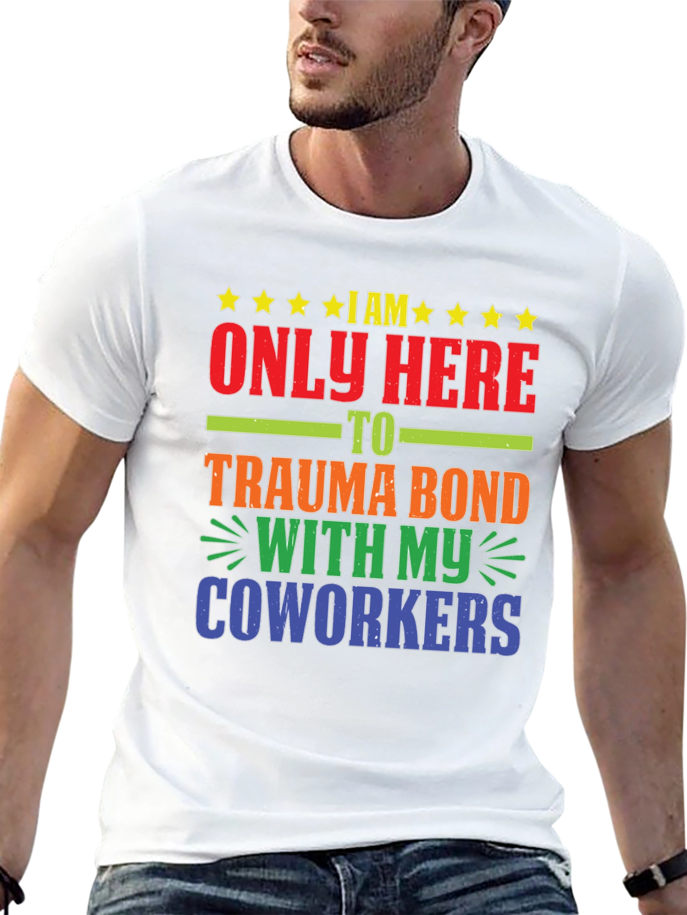 Trauma Bond Coworkers Graphic Tee