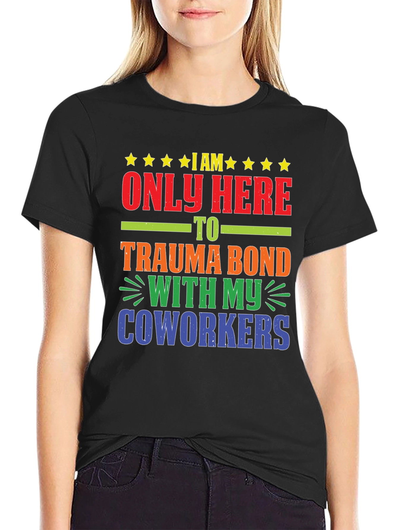 Trauma Bond Coworkers Graphic Tee