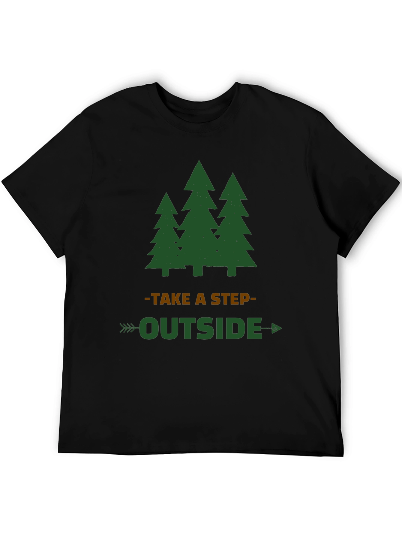 Take a Step Outside Tree Graphic Tee