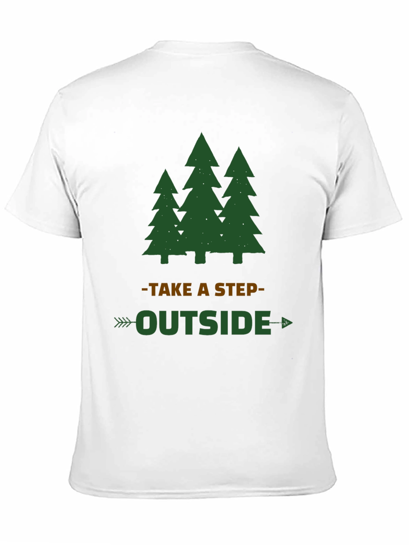 Take a Step Outside Tree Graphic Tee