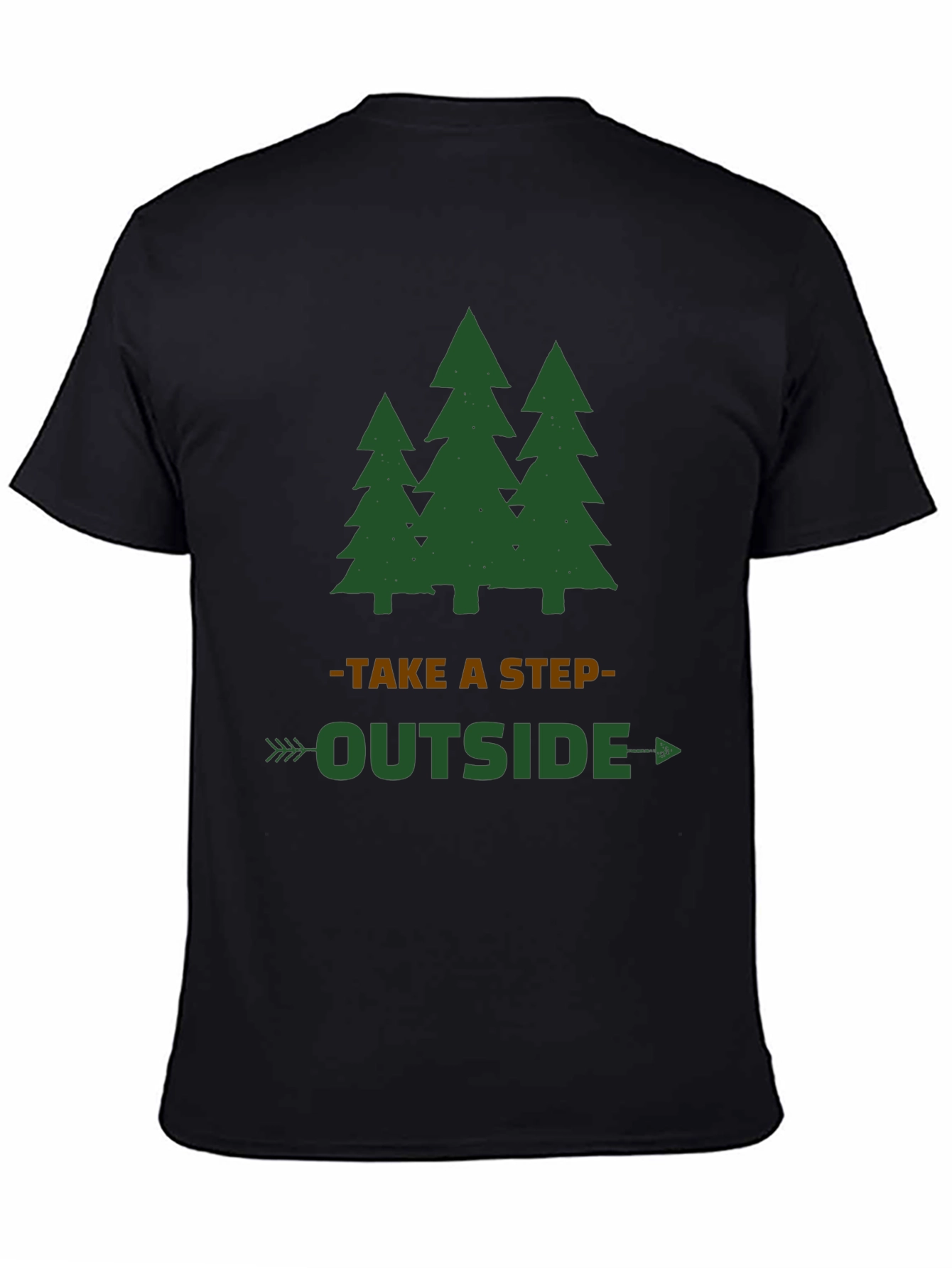 Take a Step Outside Tree Graphic Tee